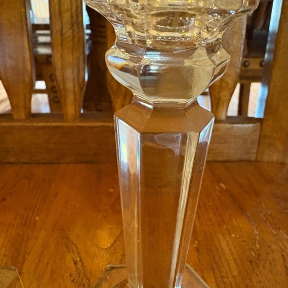 Mikasa Cambridge Clear Crystal Candlestick Pair — New Without Box - Picture 7 of 15